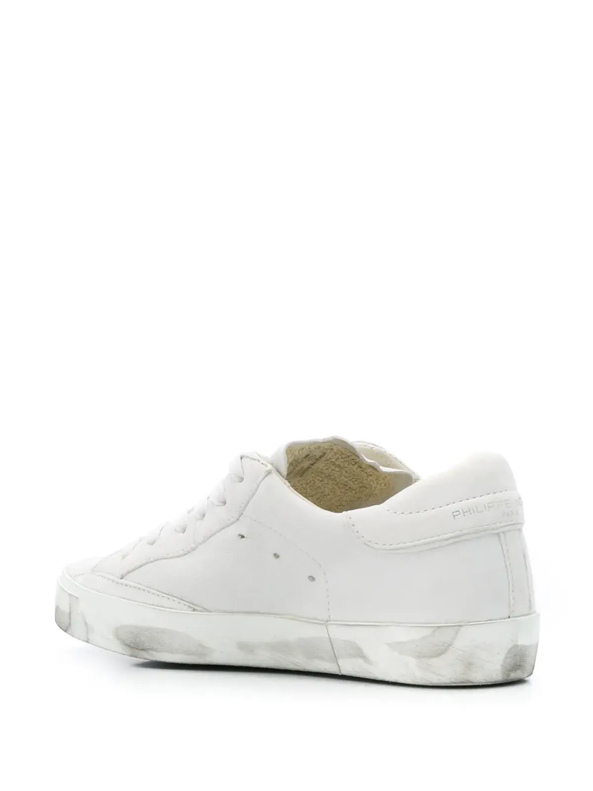 Philippe Model Paris PRSX ロー・トップ レザー スニーカー - ホワイト - 画像3