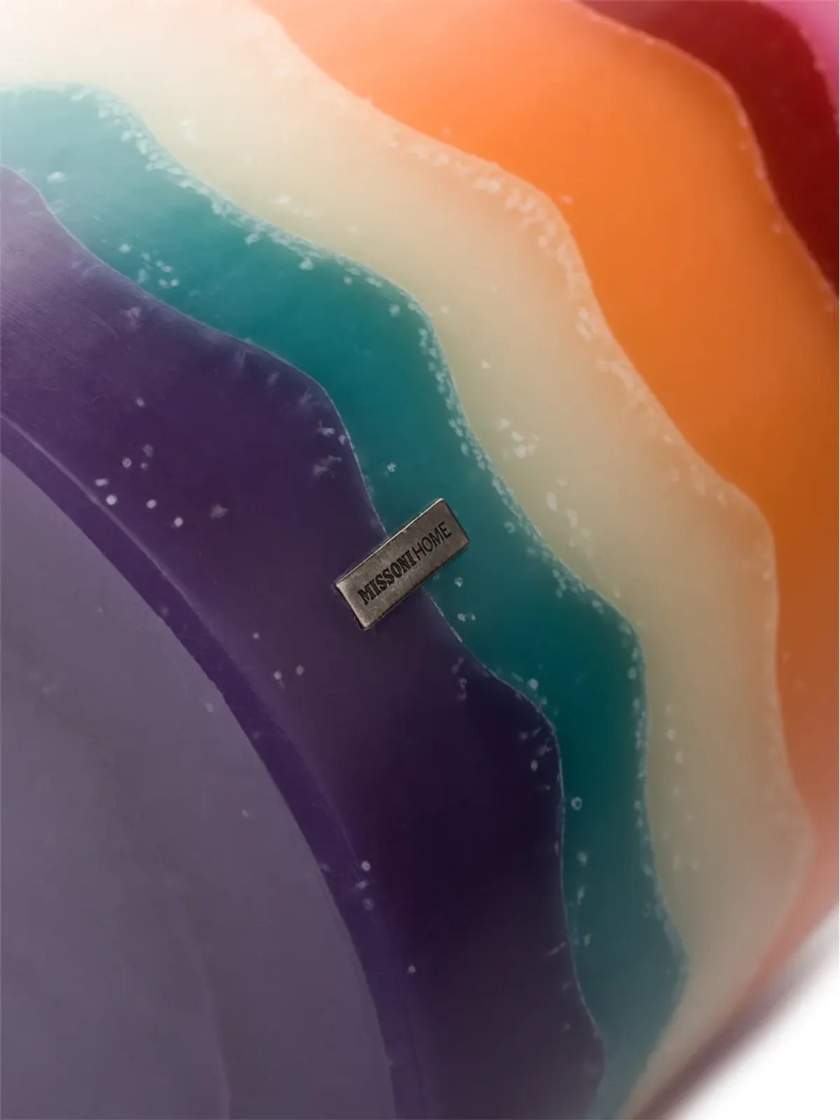 Missoni Home トルタ ウェーブ キャンドル - ニュートラルカラー - 画像2