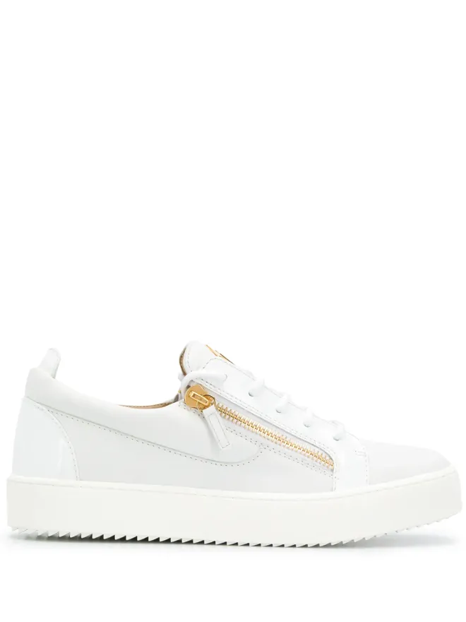 Giuseppe Zanotti Giuseppe Zanotti フランキー ダブルジップ ロー・トップスニーカーの商品画像