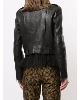 KHAITE コーデリア レザー ジャケット - サムネイル4