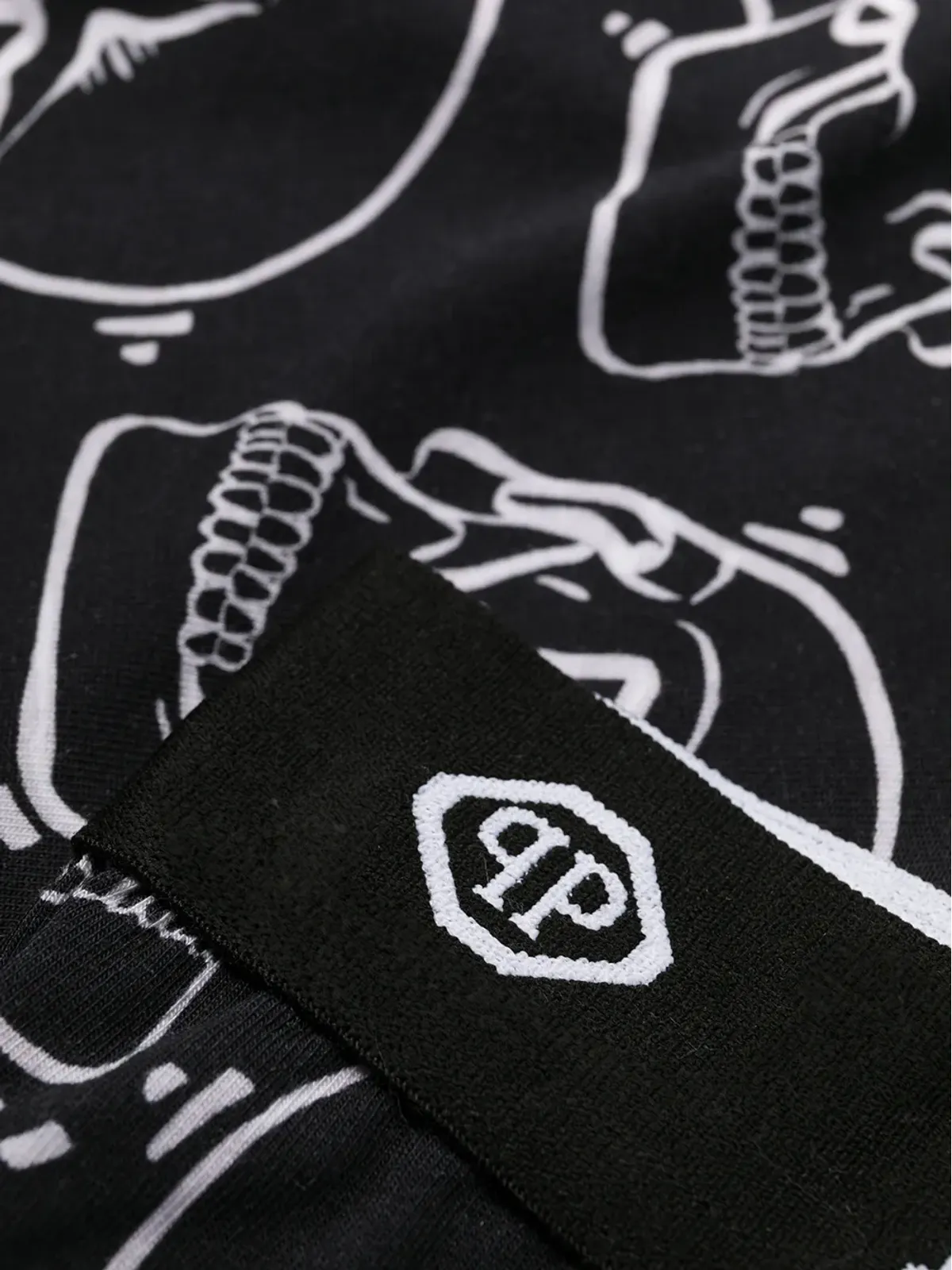 Philipp Plein Outline skull-print boxers - 画像3