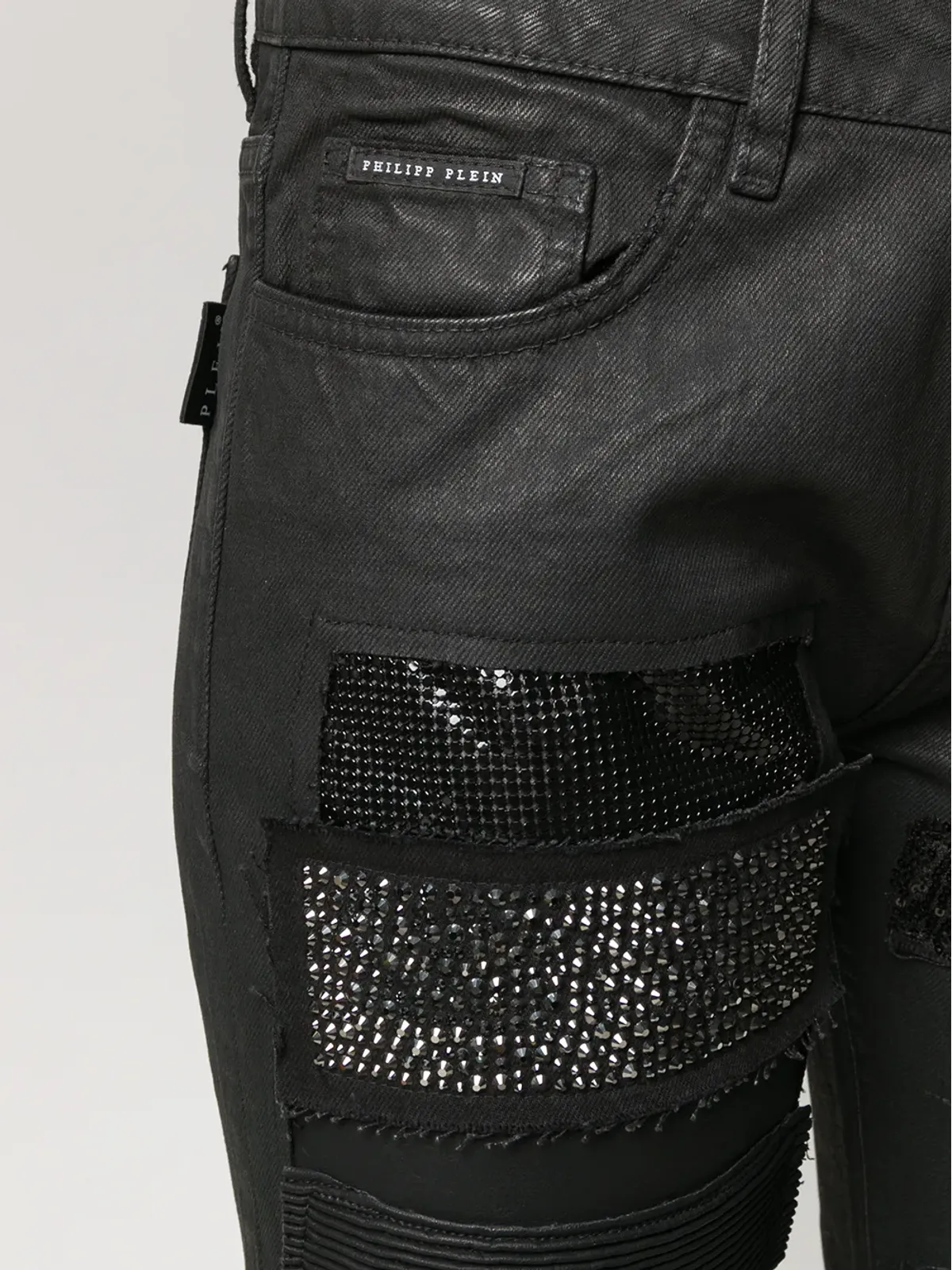 Philipp Plein カスタムボーイフレンドジーンズ - 画像5
