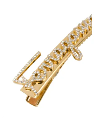 Ferragamo ラインストーン付きヘアクリップ - サムネイル3