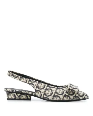 Ferragamo Vara Gancio フラットパンプス - サムネイル1