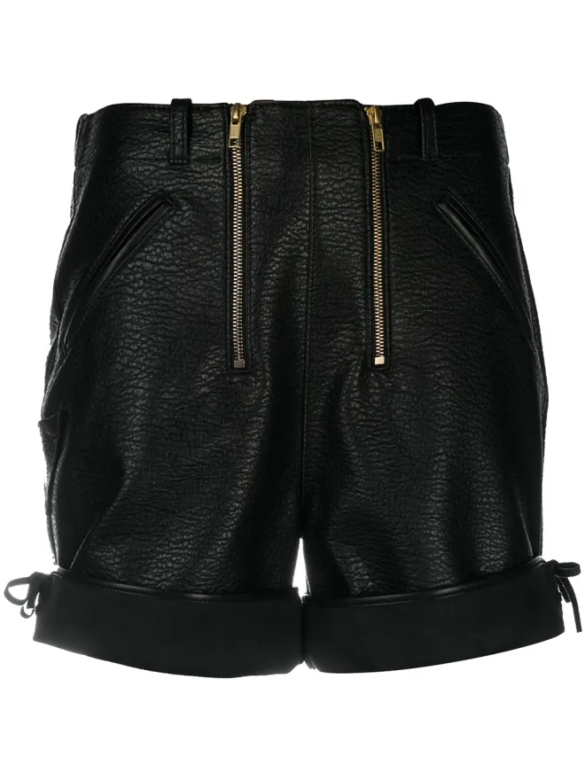Philosophy Di Lorenzo Serafini Philosophy Di Lorenzo Serafini フロントジップショーツ - ブラックの商品画像