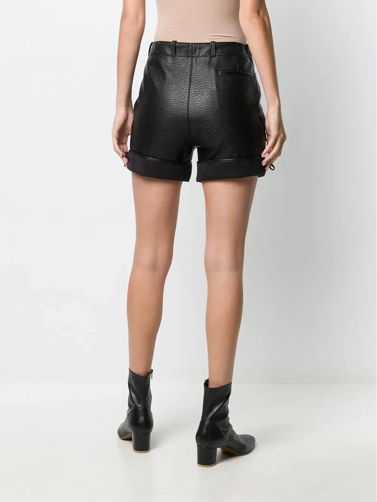 Philosophy Di Lorenzo Serafini フロントジップショーツ - ブラック - 画像4