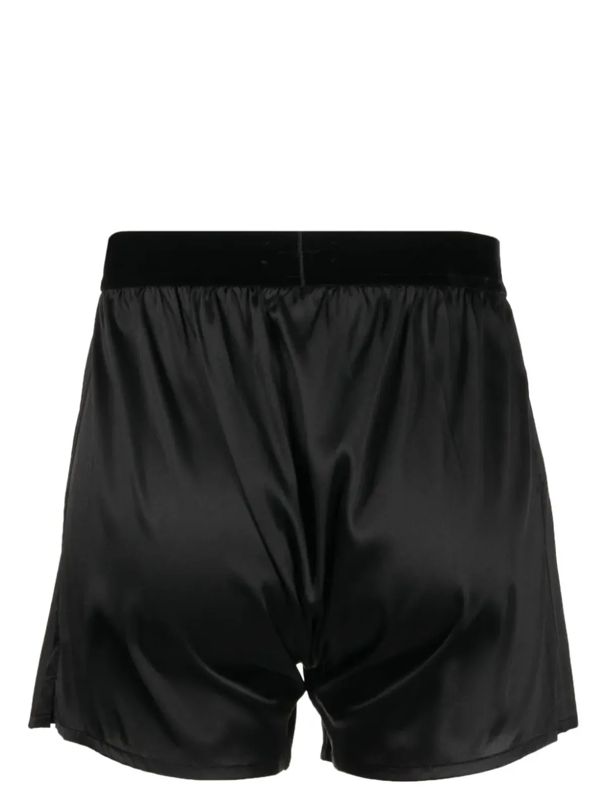 TOM FORD ロゴ入りウエストバンド シルクボクサー - 画像4