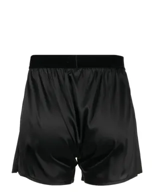 TOM FORD ロゴ入りウエストバンド シルクボクサー - サムネイル4