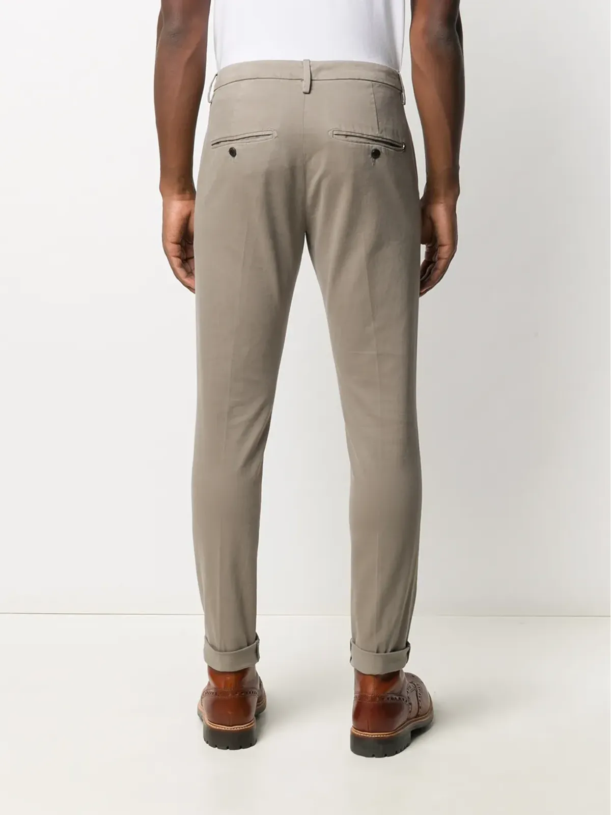 DONDUP スリムフィット チノパンツ - グレー - 画像4