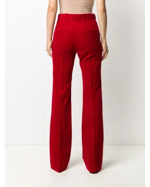 Saint Laurent ハイウエストストレートパンツ - サムネイル4