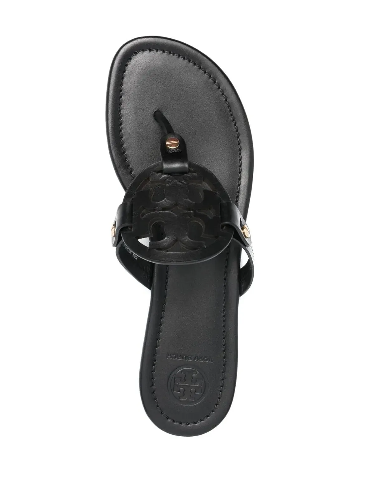 Tory Burch ミラー レザー サンダル - 画像4