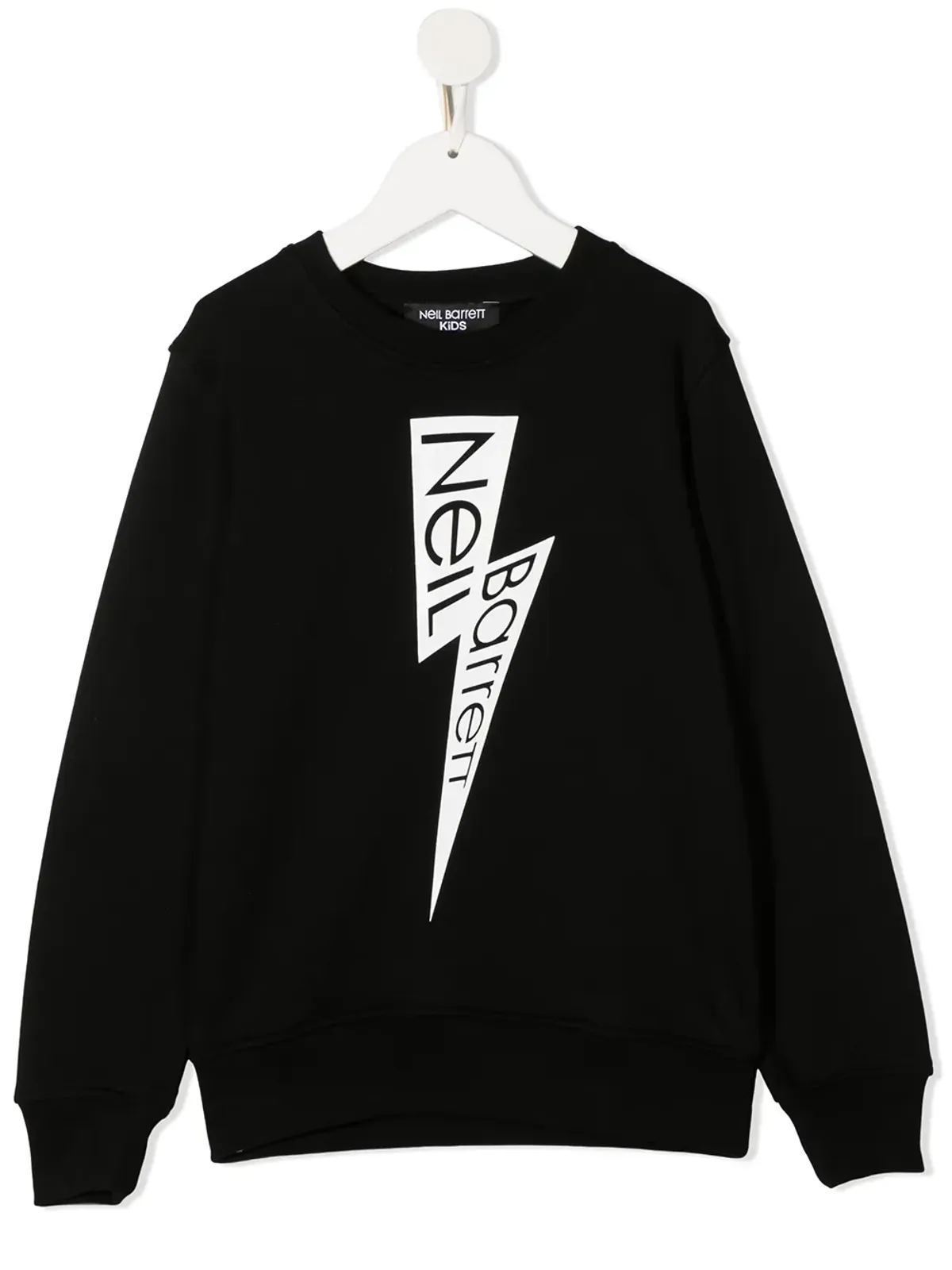 Neil Barrett Kids ロゴプリント コットン スウェットシャツ - 画像1
