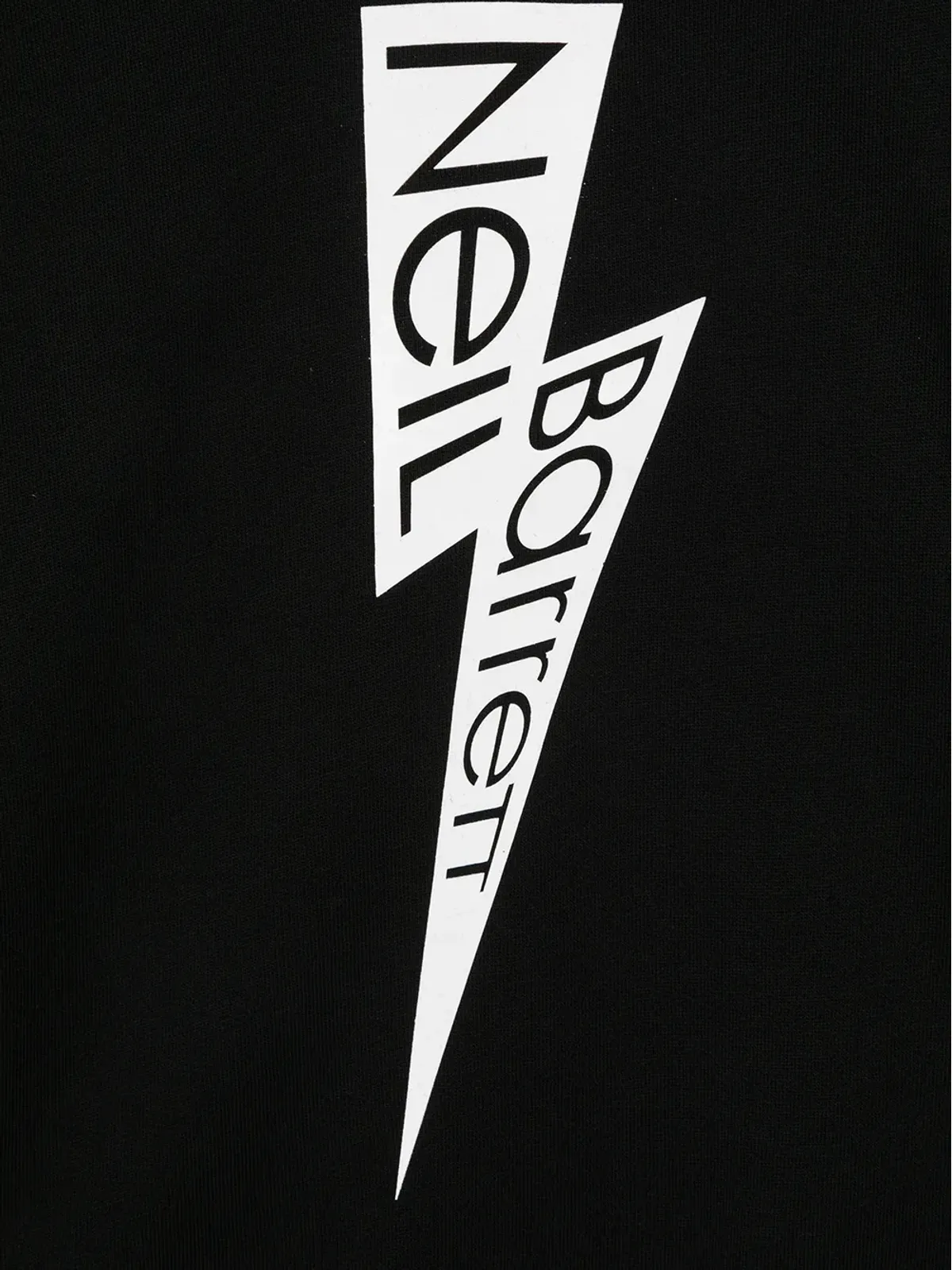 Neil Barrett Kids ロゴプリント コットン スウェットシャツ - 画像3