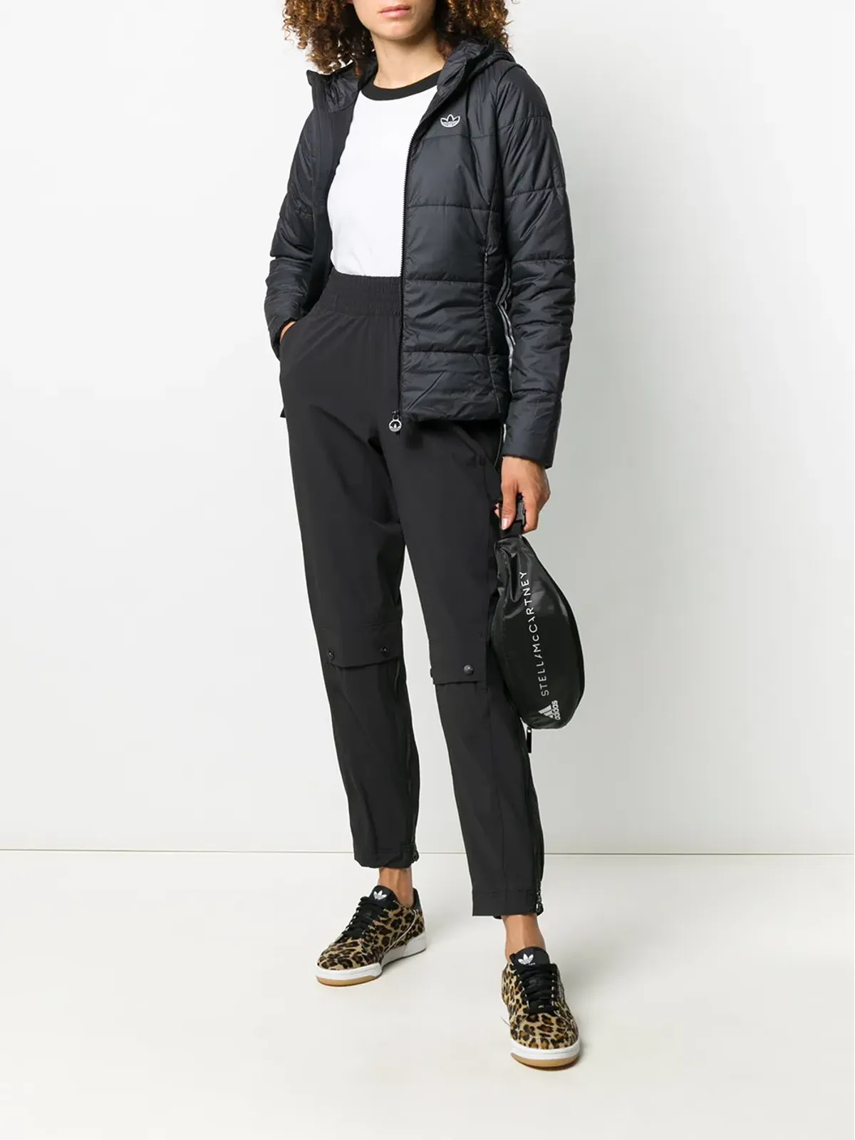 adidas スリムロゴジャケット - 画像2