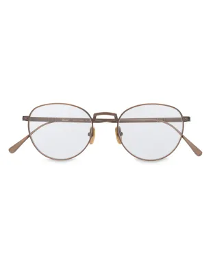 Persol ラウンドブロンズフレーム サングラス - サムネイル1
