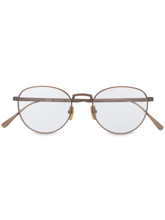 Persol Persol ラウンドブロンズフレーム サングラスの商品画像