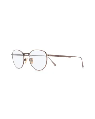 Persol ラウンドブロンズフレーム サングラス - サムネイル2