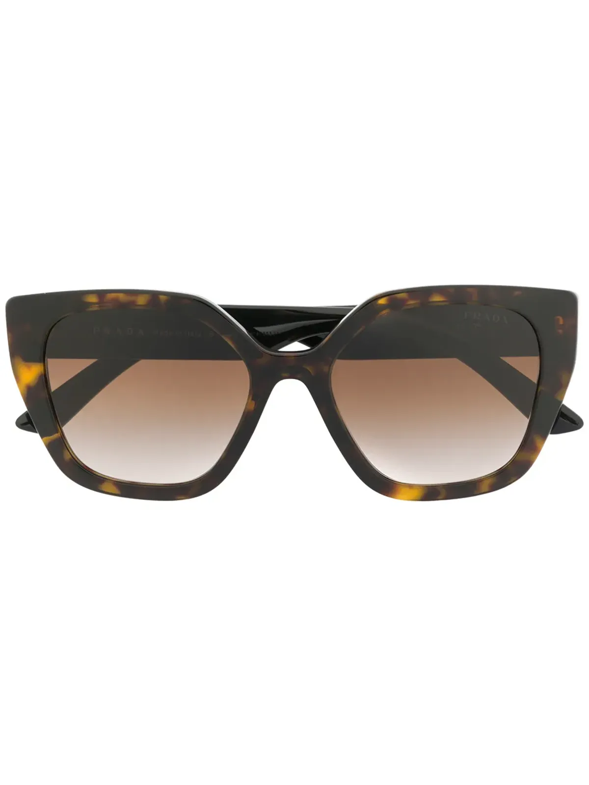 Prada Eyewear スクエアフレームサングラス - 画像1