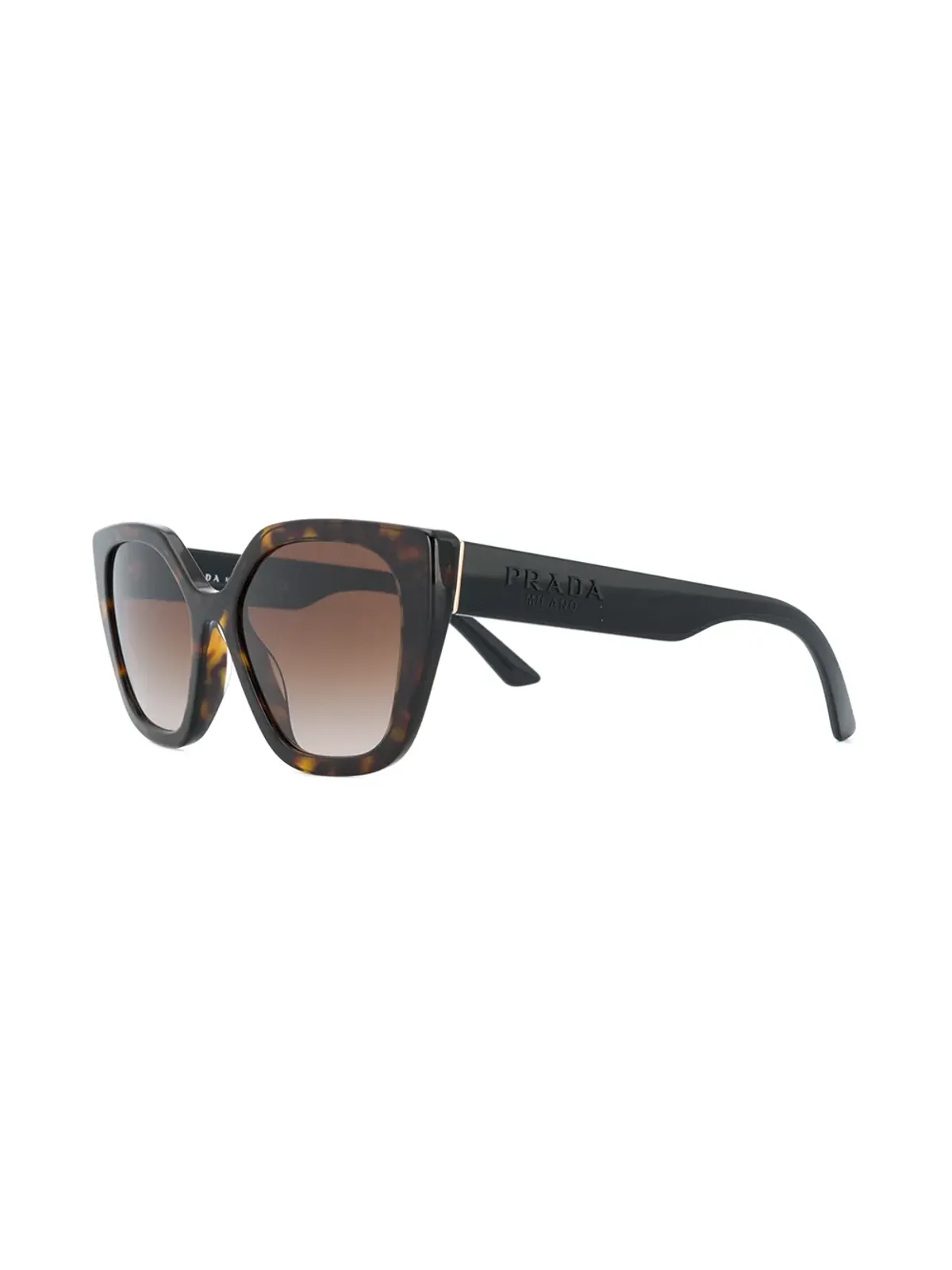 Prada Eyewear スクエアフレームサングラス - 画像2