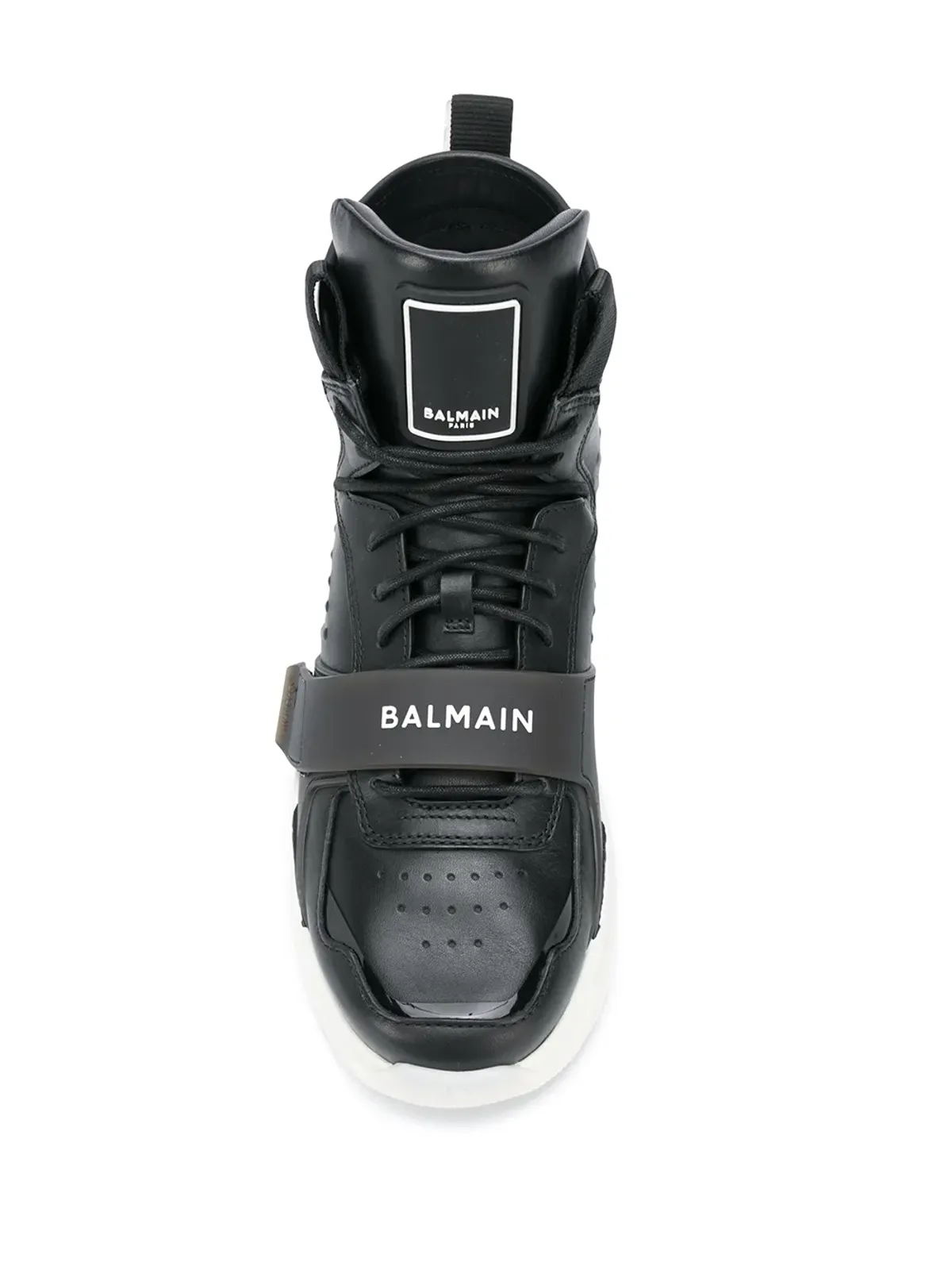 Balmain B-Ball high-top sneakers - Black - 画像4