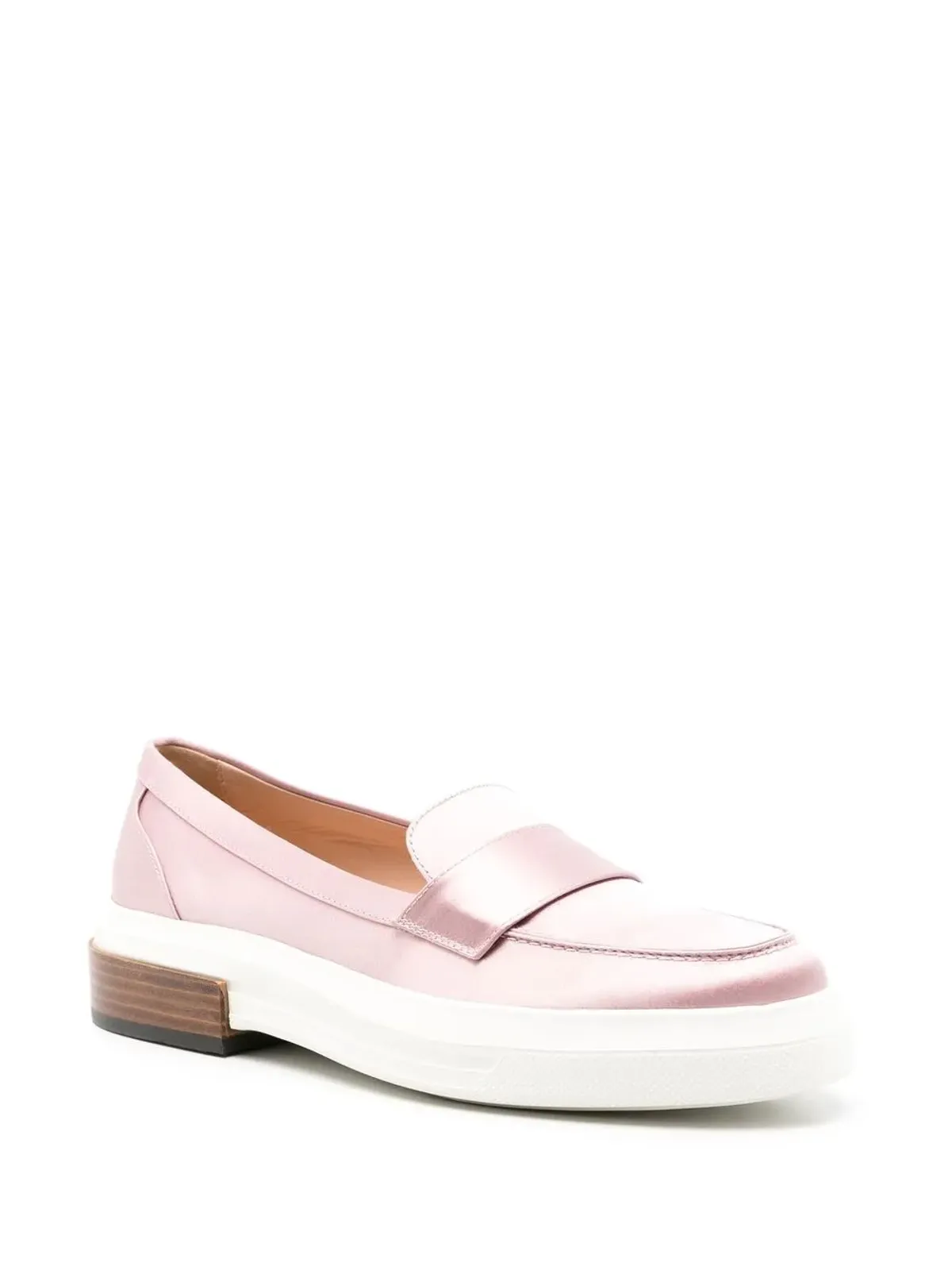 Tod's サテン仕上げのローファー - ピンク - 画像2
