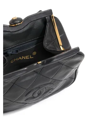 CHANEL Vintage 1990年製 キルテッド CC ベルトバッグ - サムネイル5