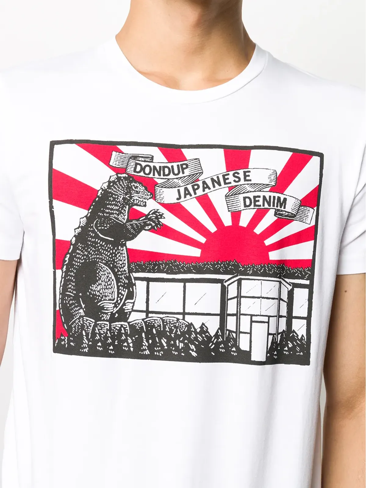 DONDUP 恐竜プリントTシャツ - 画像5