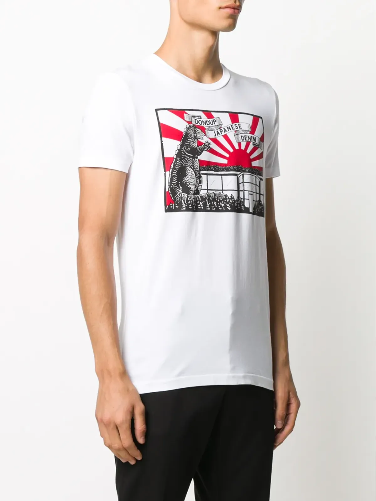 DONDUP 恐竜プリントTシャツ - 画像3