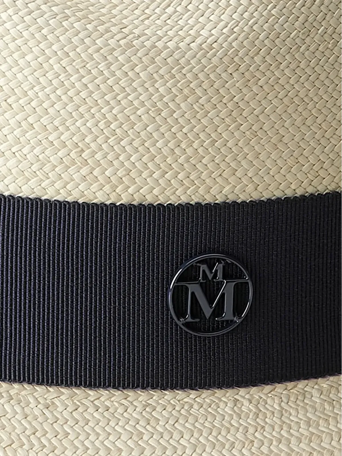 Maison Michel Virginie straw fedora hat - 画像2