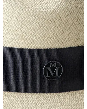 Maison Michel Virginie straw fedora hat - サムネイル2