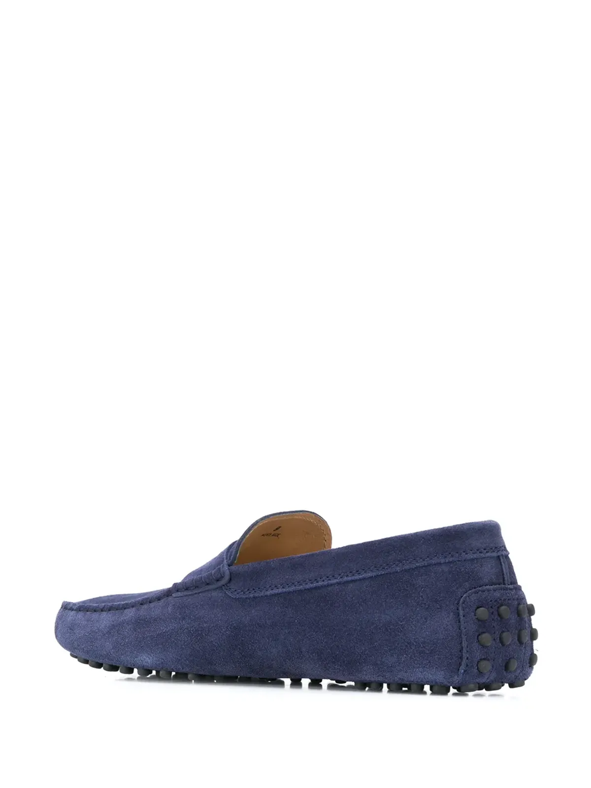Tod's City Gommino Driving textured loafers - Blue - 画像3