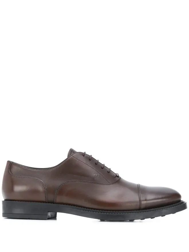 Tod's Tod's エンボスロゴ レースアップ ダービーシューズの商品画像