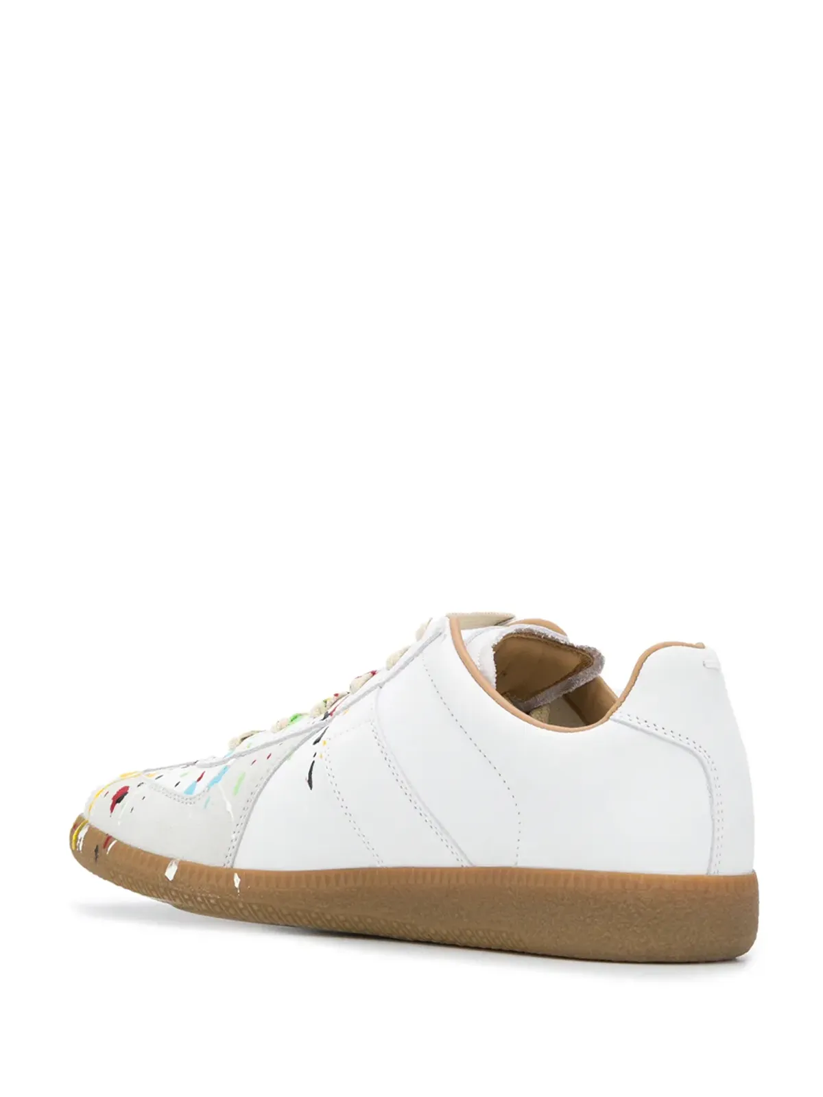 Maison Margiela レプリカ ペイントスプラッター スニーカー - White - 画像3