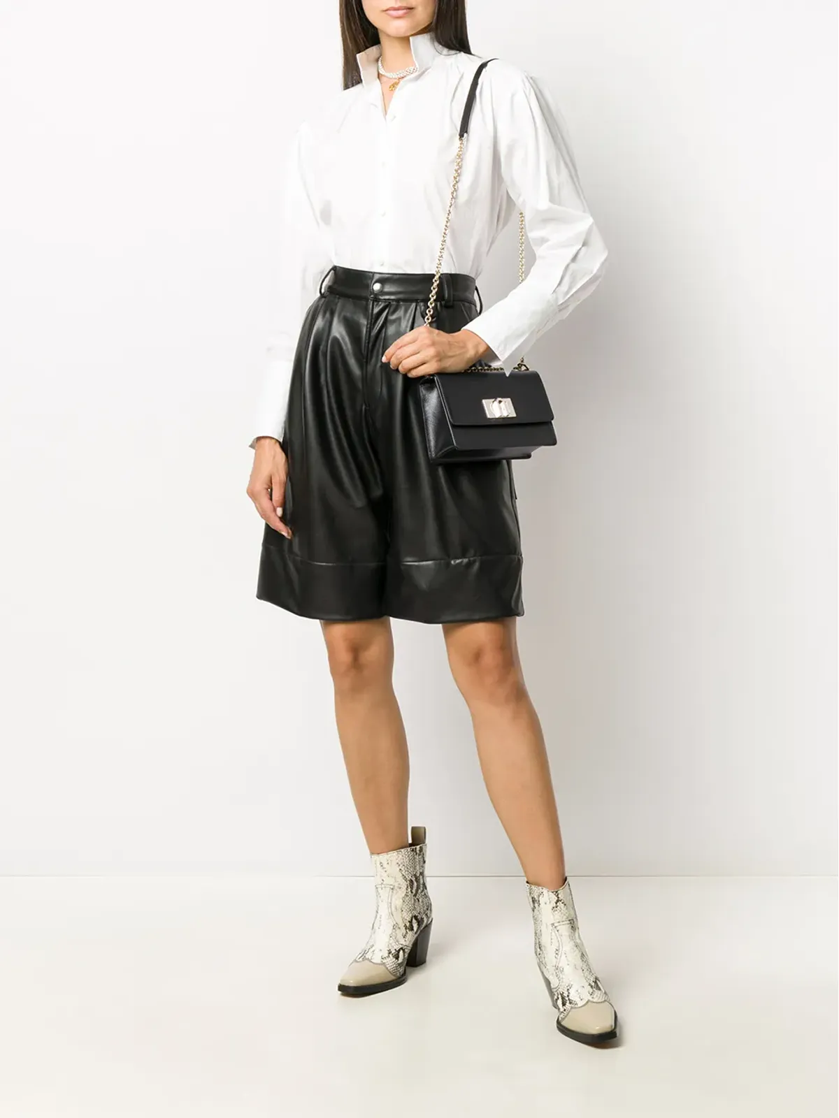 Furla Bakare フリップロック ショルダーバッグ - 画像2