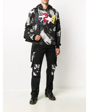 424 x Wu Tang photo-print hoodie - サムネイル2