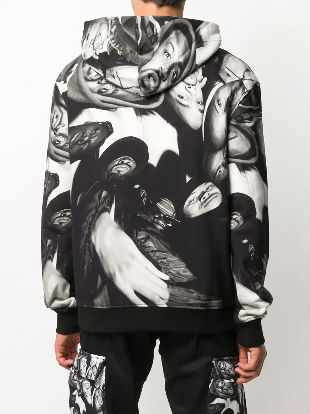 424 x Wu Tang photo-print hoodie - 画像4