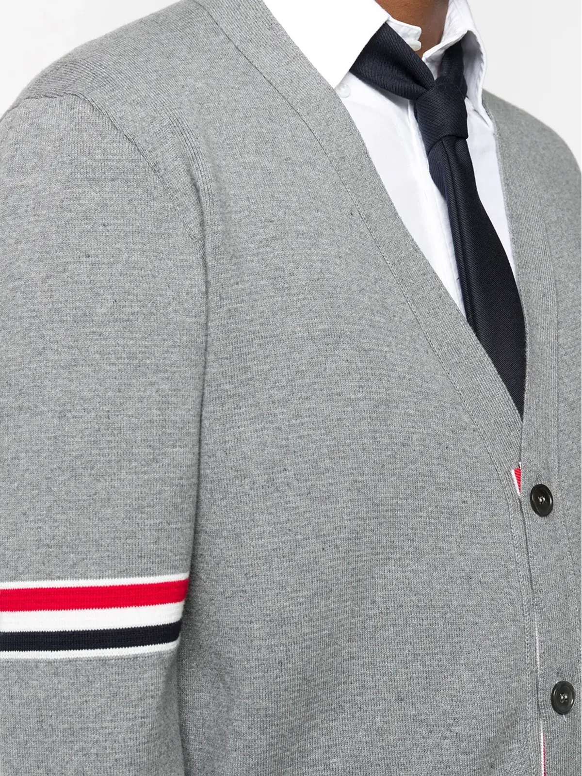 Thom Browne ミラノステッチ ロングカーディガン - 画像5