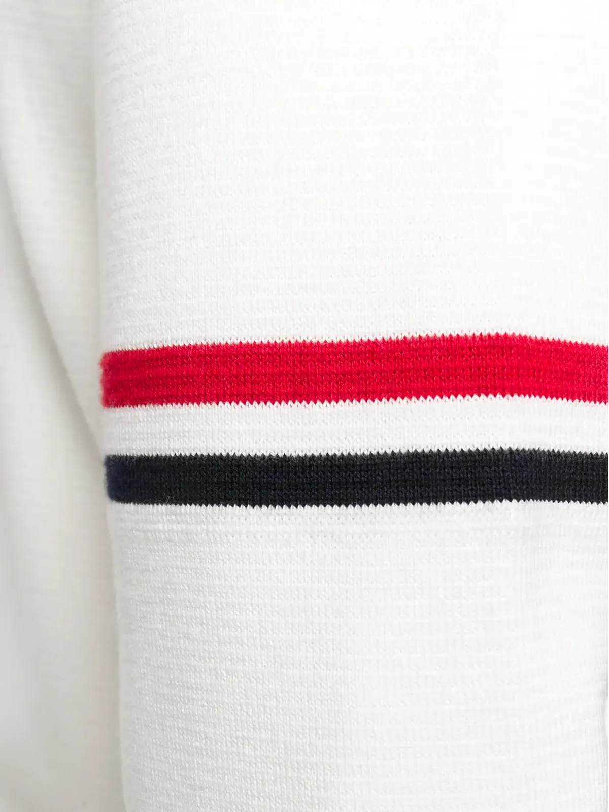 Thom Browne ミラノステッチ・ストライプ・アームバンド ジャンパー - 画像5
