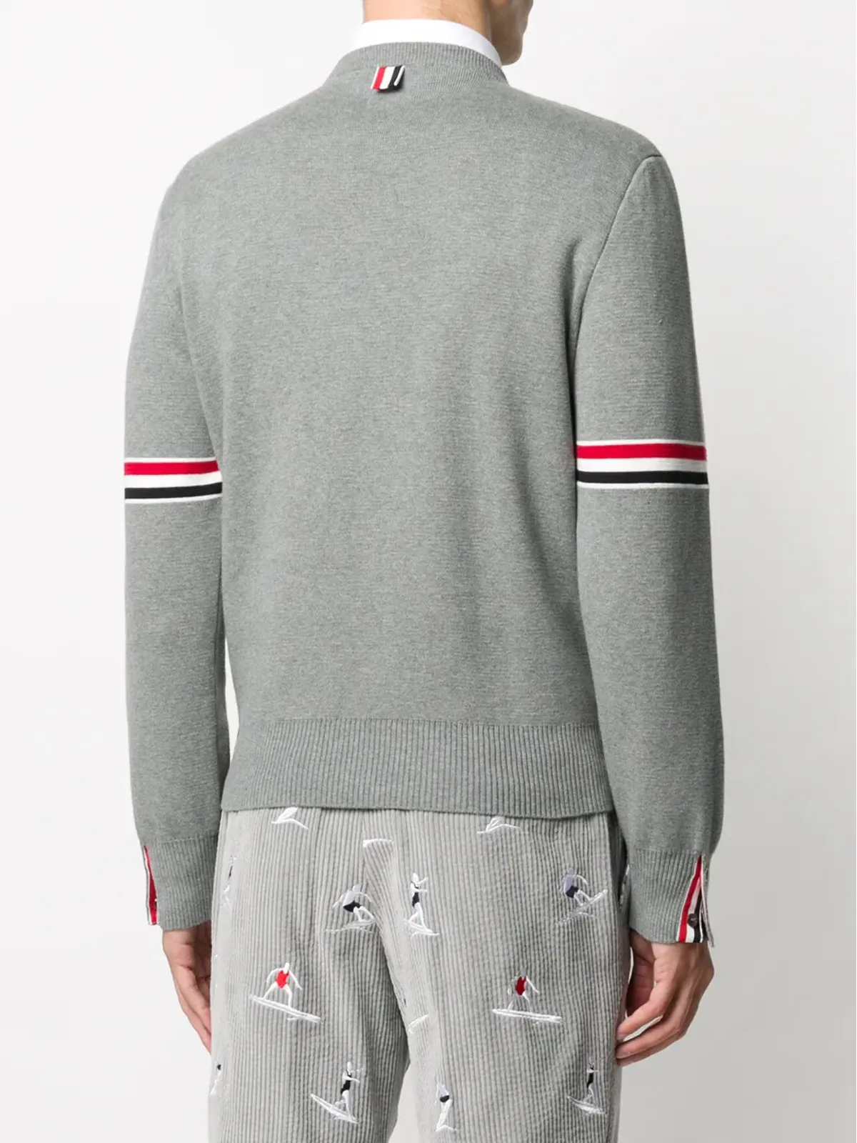 Thom Browne ミラノステッチ クルーネック セーター - 画像4