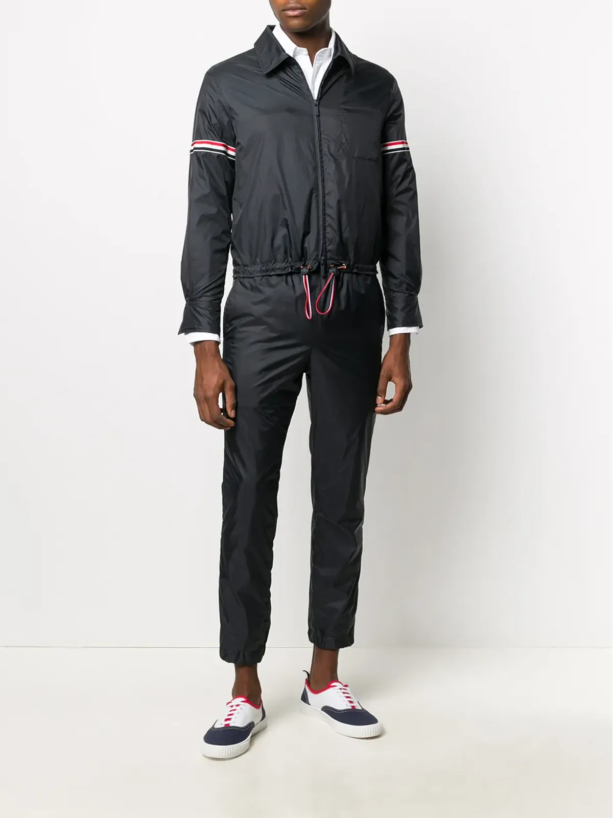 Thom Browne クロップドサイドタブ トラックパンツ - 画像2
