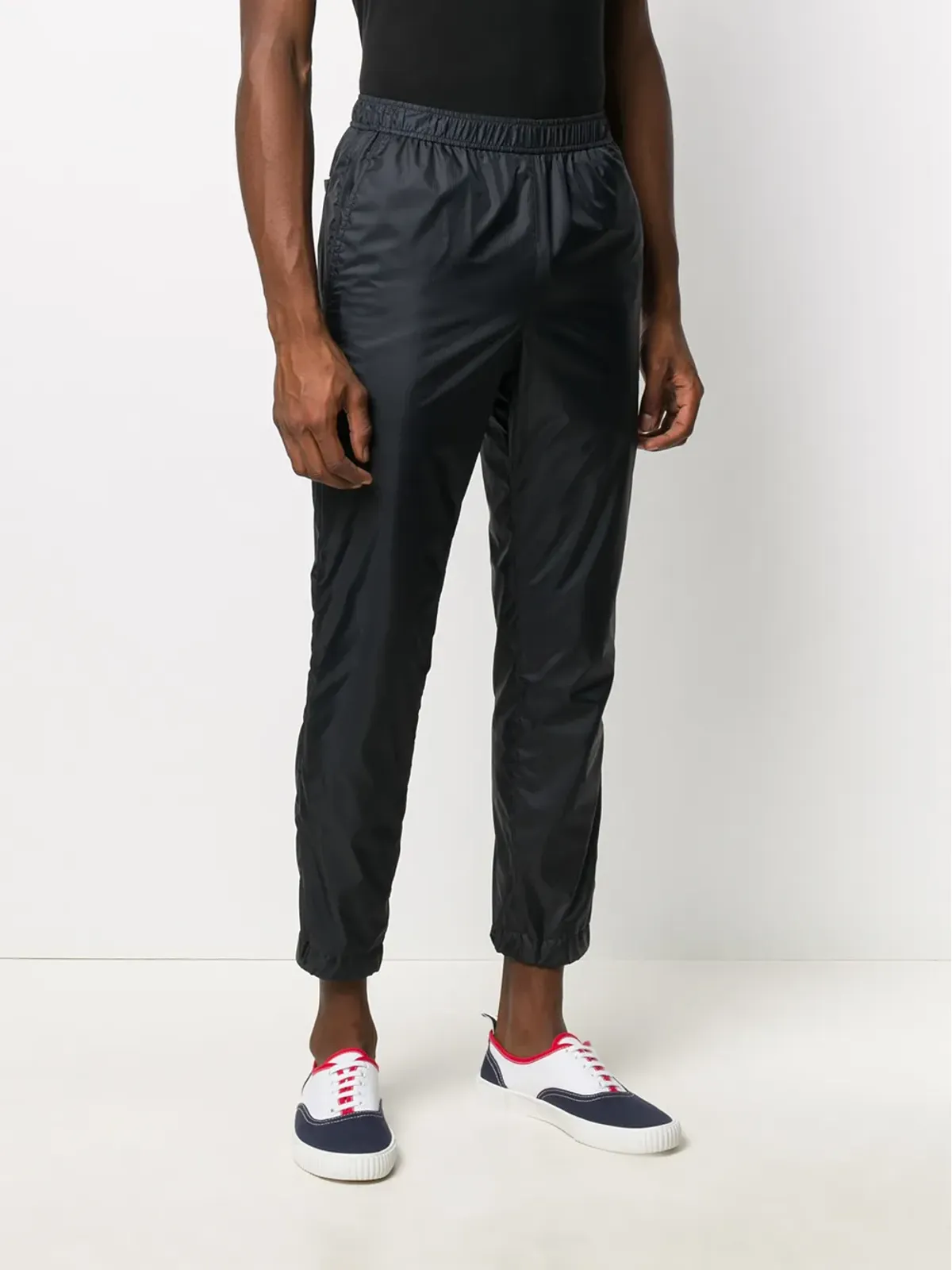 Thom Browne クロップドサイドタブ トラックパンツ - 画像3