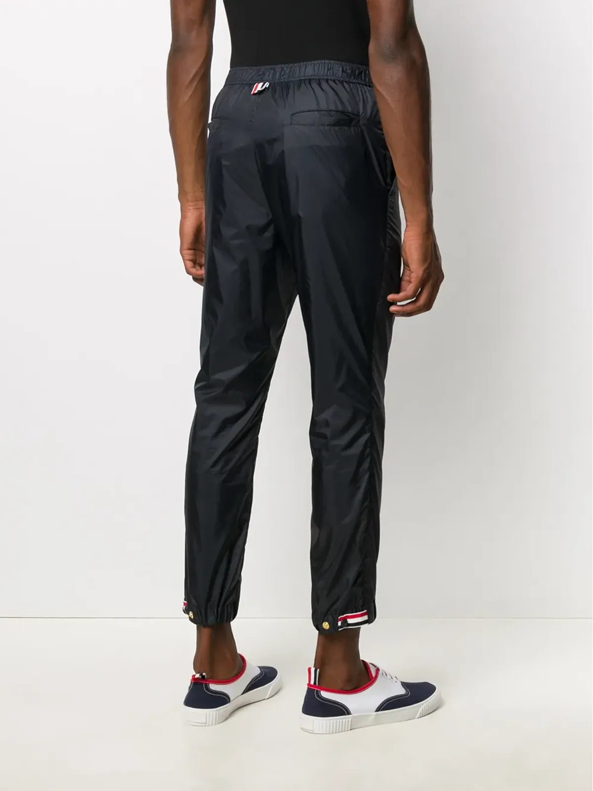 Thom Browne クロップドサイドタブ トラックパンツ - 画像4