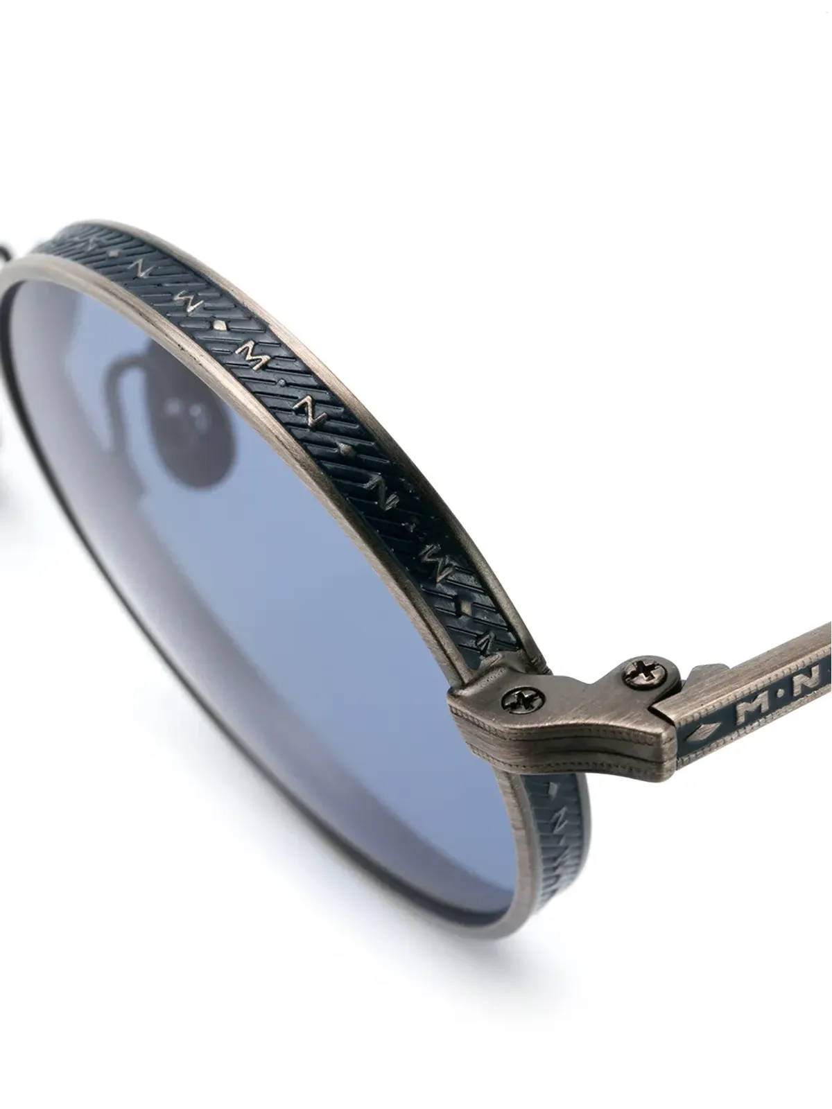 Matsuda M3100 round-frame sunglasses - Silver - 画像3
