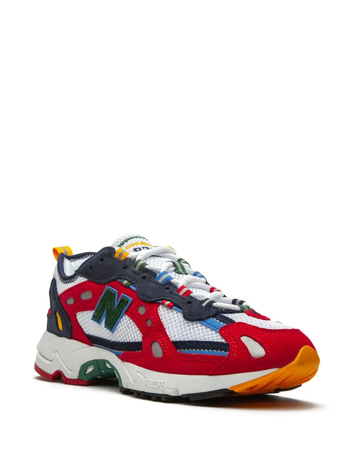 New Balance x Aimé Leon Dore 827 レッド スニーカー - 画像2