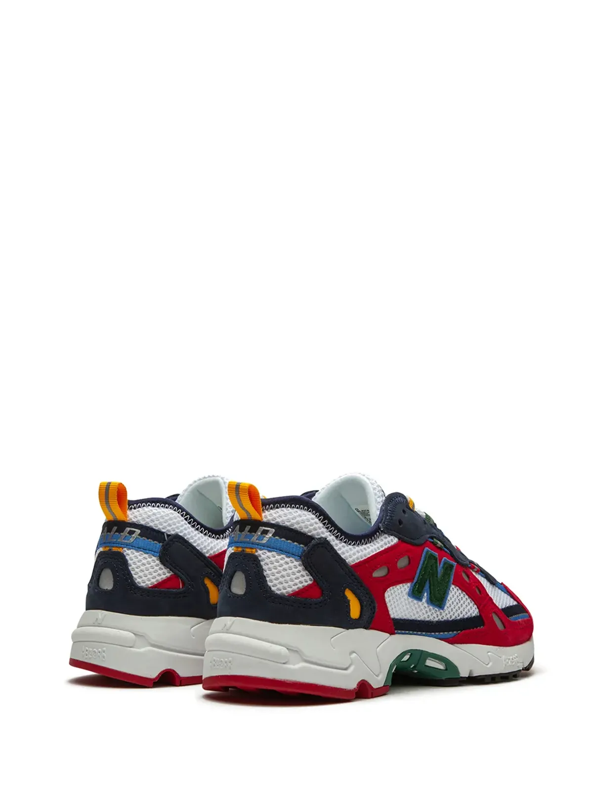 New Balance x Aimé Leon Dore 827 レッド スニーカー - 画像3
