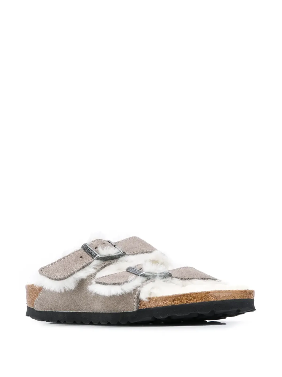 Birkenstock アリゾナ ツー・ストラップ シアリング サンダル - 画像2