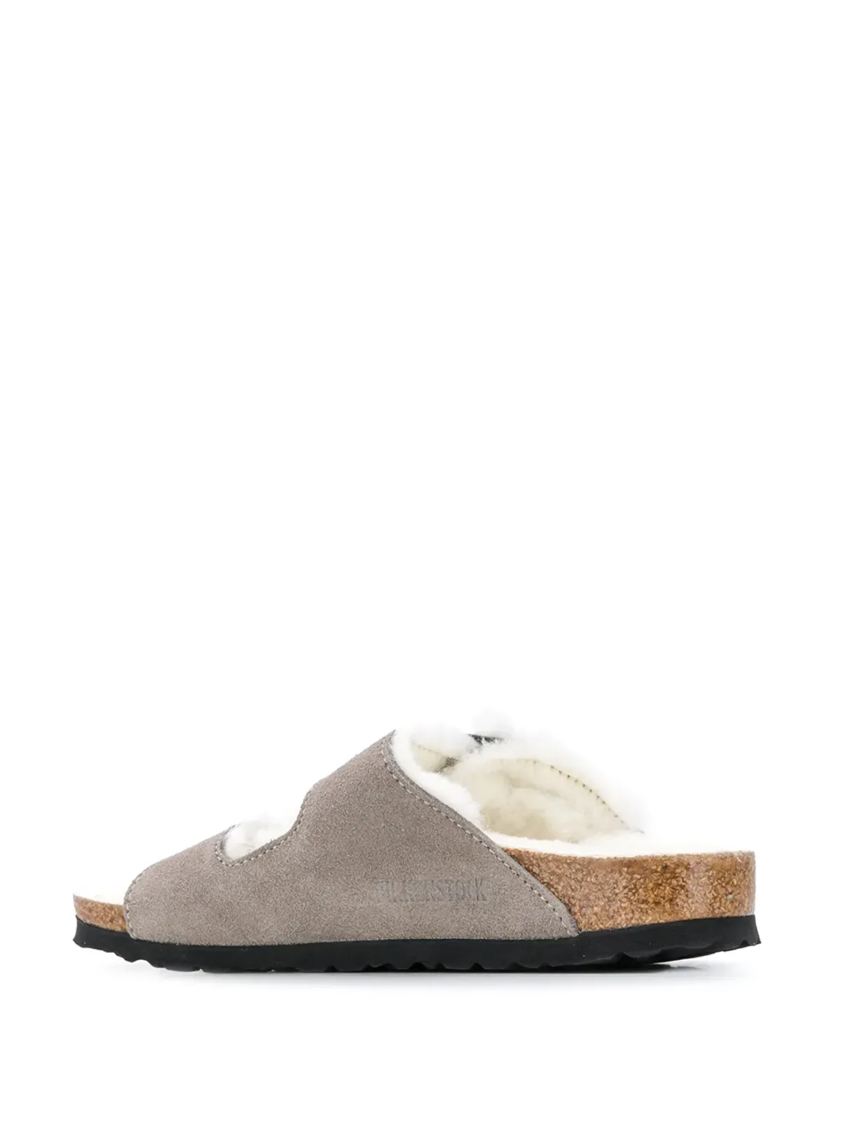 Birkenstock アリゾナ ツー・ストラップ シアリング サンダル - 画像3