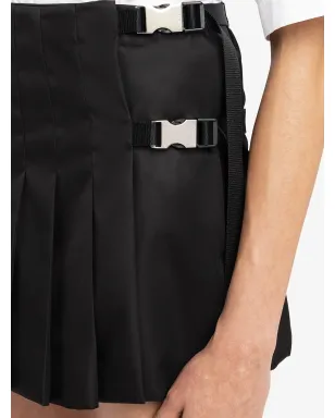 Prada バックル付きプリーツラップスカート - サムネイル5