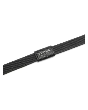 Prada ロゴ入りバックルブレスレット（ブラック） - サムネイル2