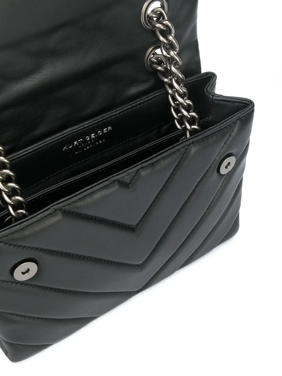 Kurt Geiger London ケンジントン ショルダーバッグ ブラック - 画像5